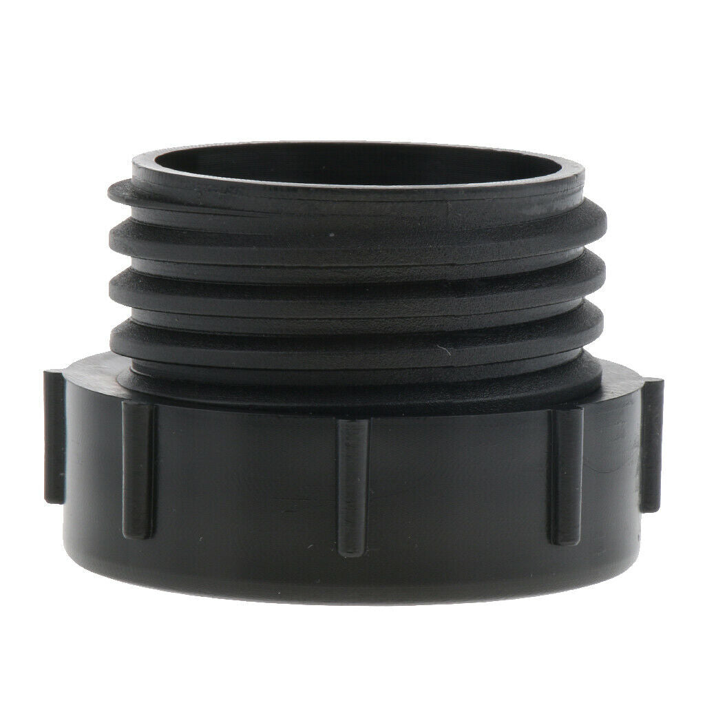 Solid IBC Tote Tank Valve Adapter for Hoses Pipes Plastic Socket 2