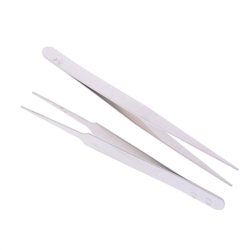 6Pcs/Set Stainless Steel Anti-static Tweezer Repair Maintenance Too.l8