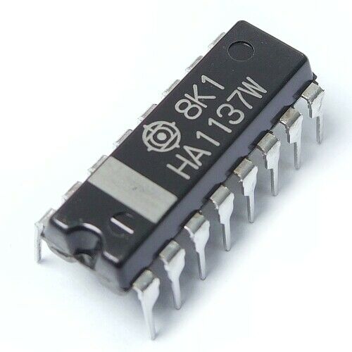 [10pcs] HA1137W FM IF Amplifier DIP16