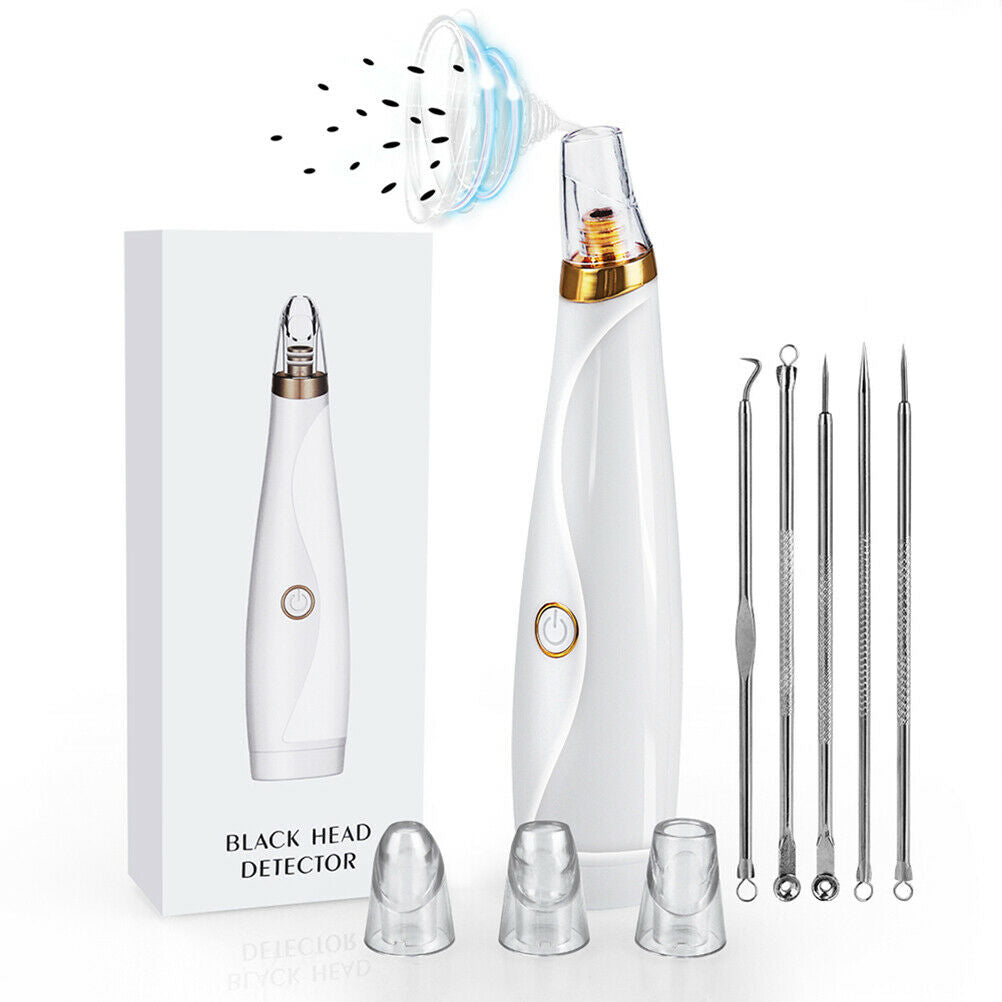 Blackhead Remover Vacuum Pimple Extractor Acne Removal Kit Face Cleaner Care