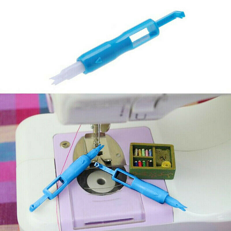 3 Pieces Automatic Needle Inserter Threader Threading Tool for Sewing Machine
