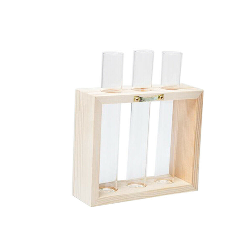Nordic Test 3 Tube Glass Vase Hydroponic Vase Elegant Tabletop Vase For Water