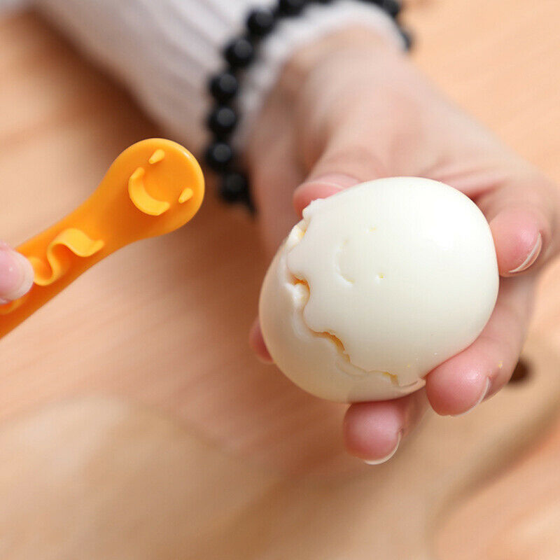 2 Pcs Fancy Cut Eggs Cooked Eggs Cutter Household Boiled Eggs Creative To.l8