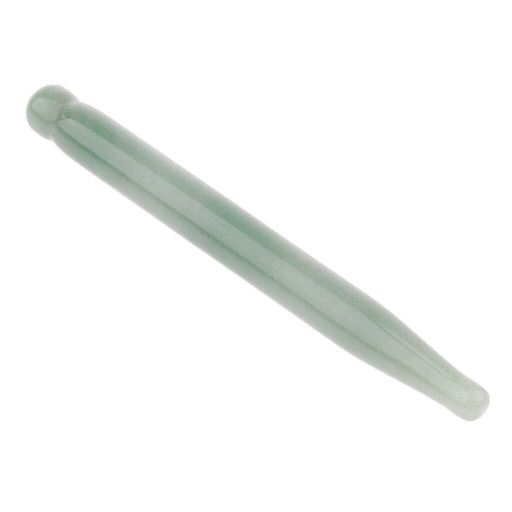 Natural Jade Massage Wand Acupuncture Therapy Stick Pressure Massage Tools