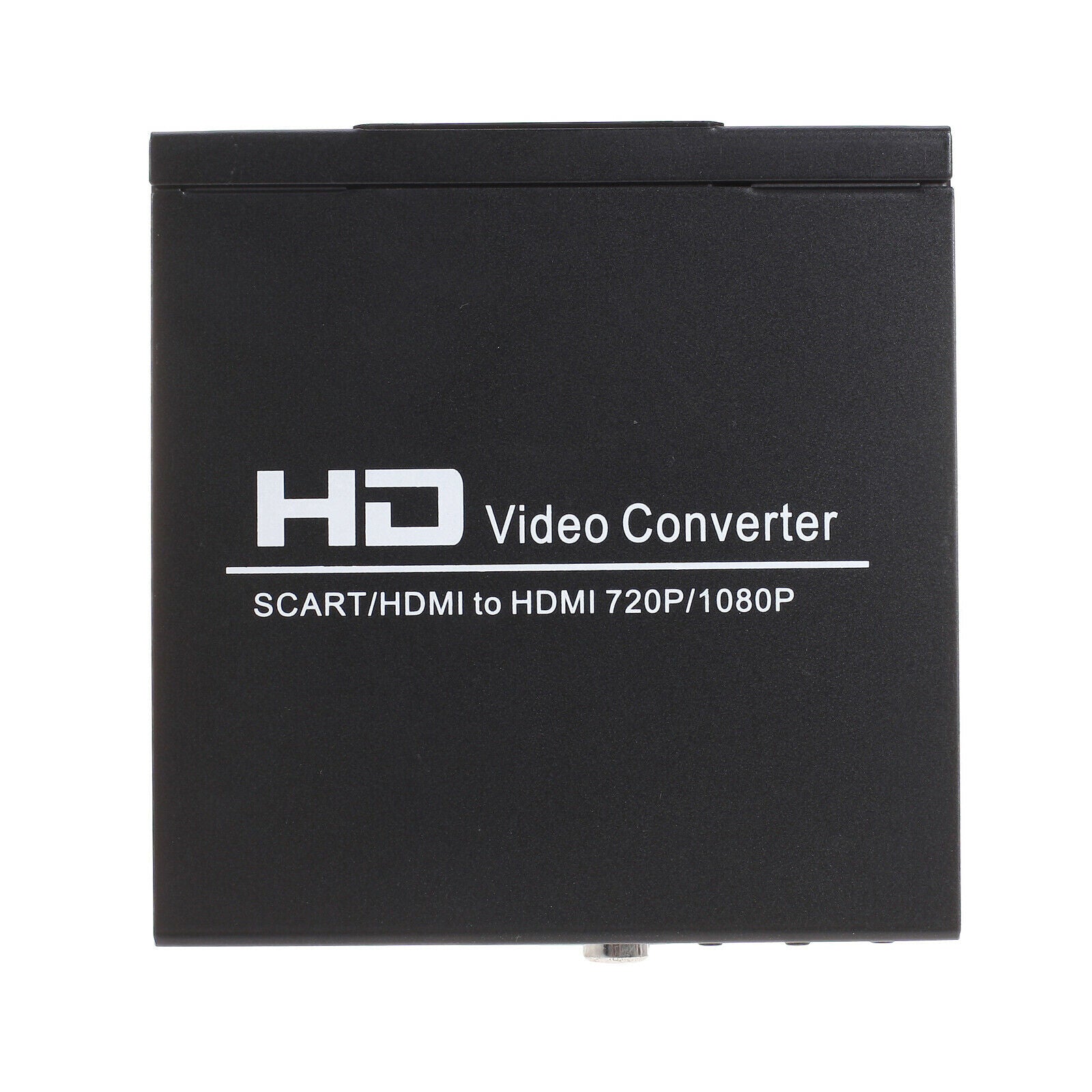 720P/1080P Converter Box HD Video Converter SCART to HDM Coaxial Audio US Plug