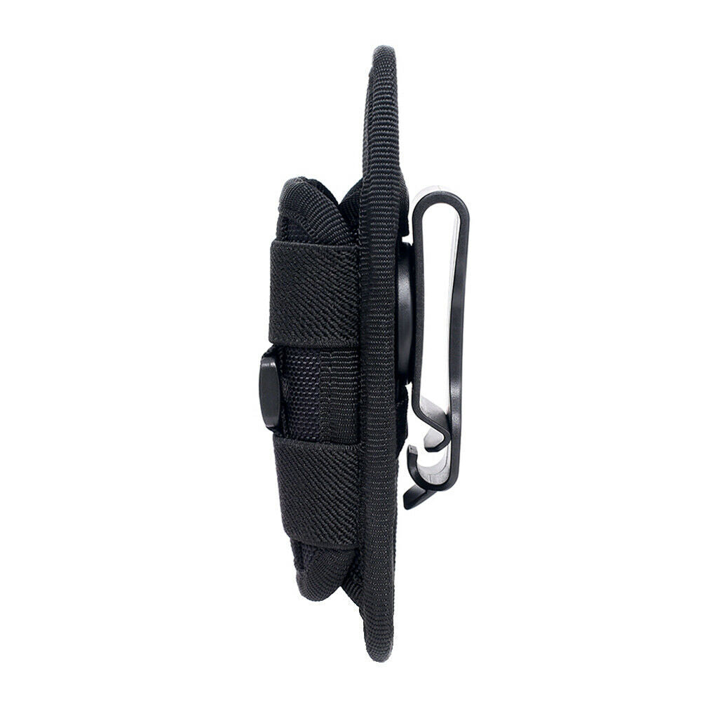 Flashlight Holster for Torch, Heavy Duty Belt Flashlight Holder Nylon Pouch Case