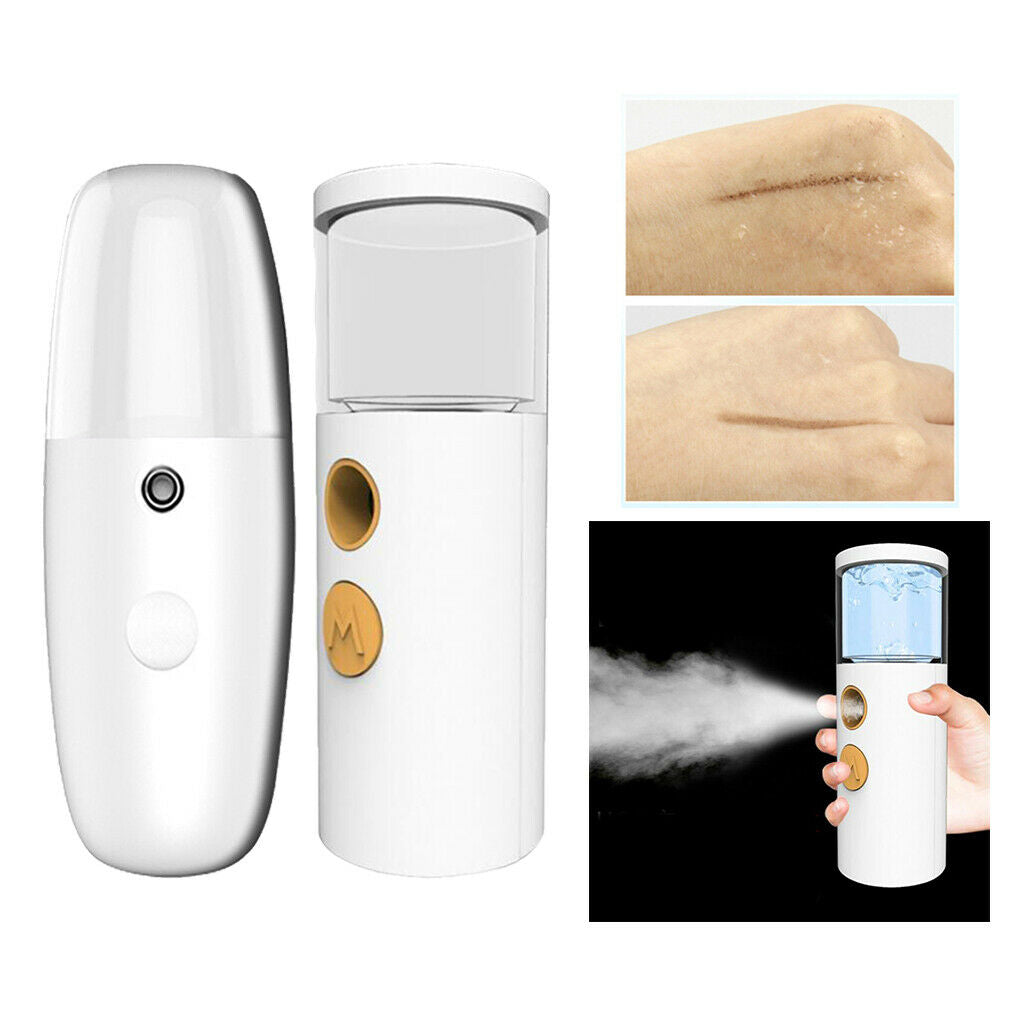 2Pcs Nano Facial Mister Face Mist Sprayer Portable Face Body Moisturizing