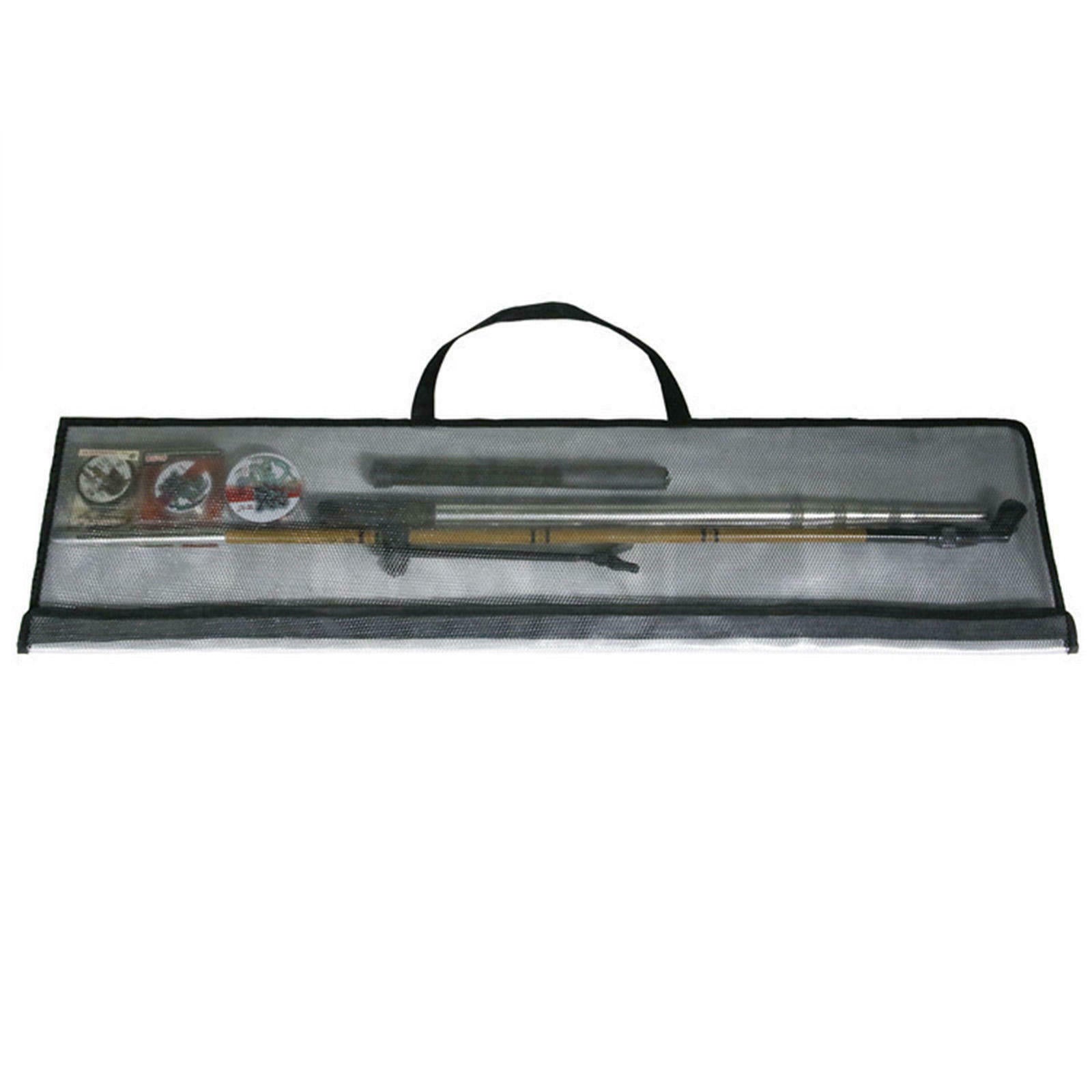 Simple Fishing Pole Bag Storage Bag PVC Transparent Foldable Storage Bag