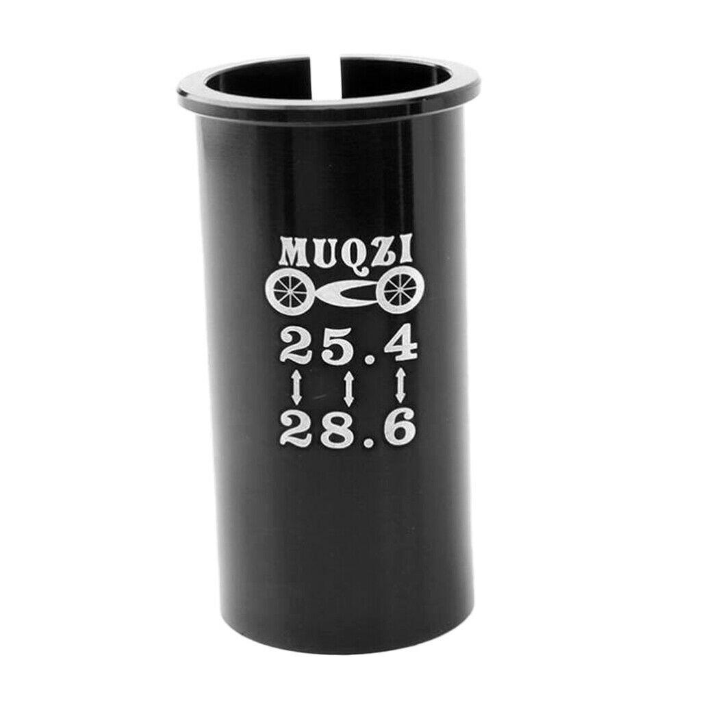 Mountain Bike 60mm Shim Adapter Convert 25.4mm Seatpost to 28.6mm Bike Tube
