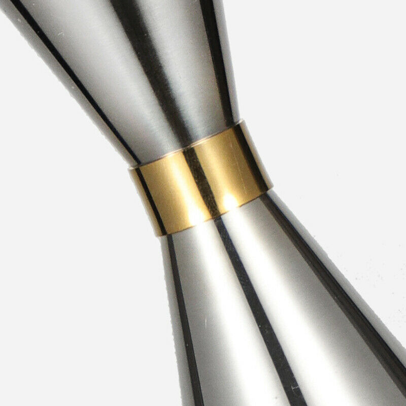 30/60ml Stainless Steel Cocktail Shaker Measure Cup Wine Cocktail Devices Bar HN
