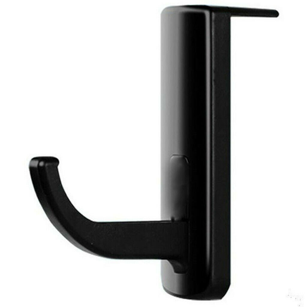 Headphone Hanger Monitor Stand Holder Headset Stick-on Hook Earphone Desk