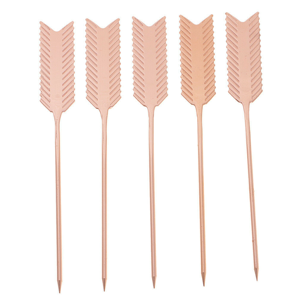 10-Pack Stainless Steel Cocktail Stirrer Sticks