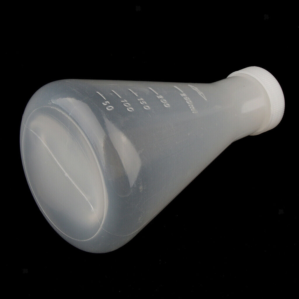 Plastic Narrow Mouth Conical Bottle with Narrow Mouth 2ml 250ml Lab