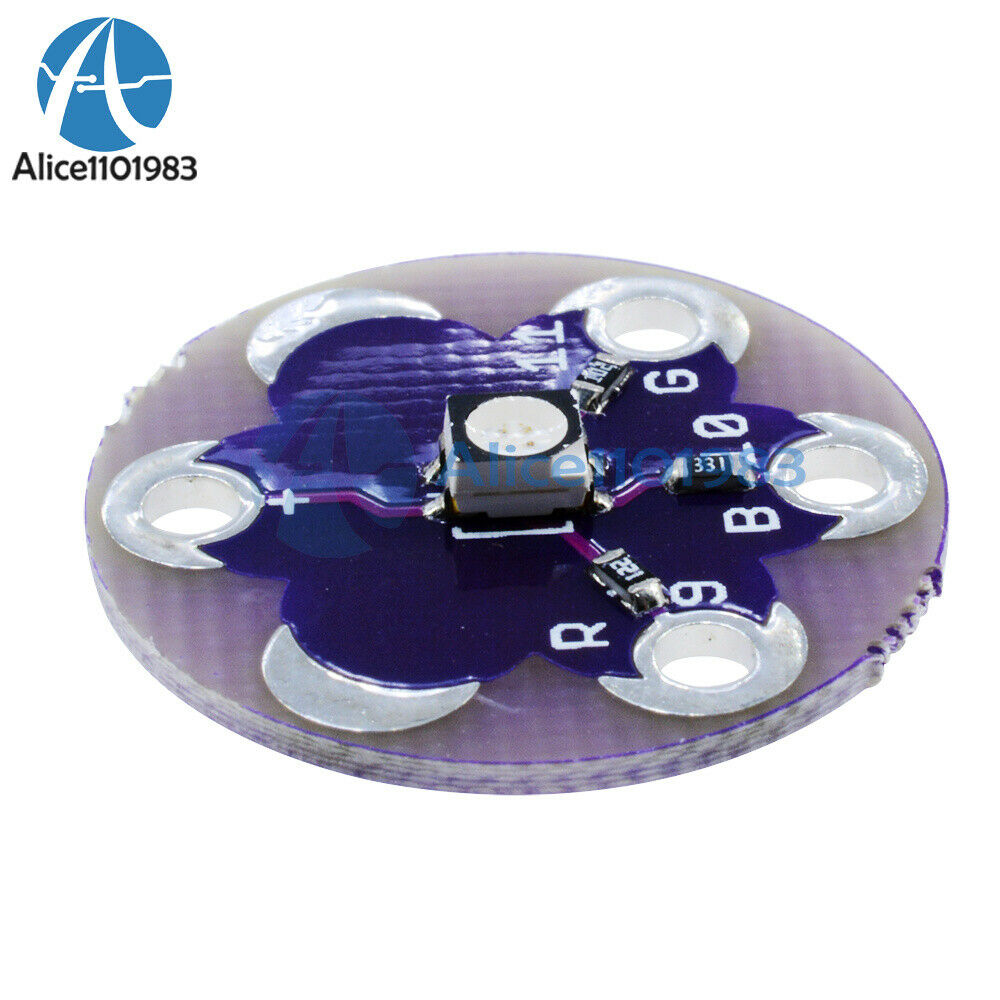 2PCS LilyPad Tri-Color LED RGB Breakout Module For arduino