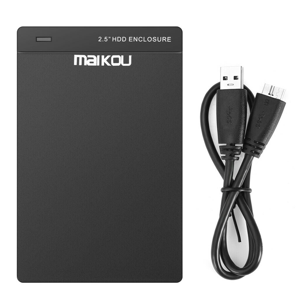 External Hard Drive Adapter Enclosure USB 3.0 to 2.5inch SATA Case