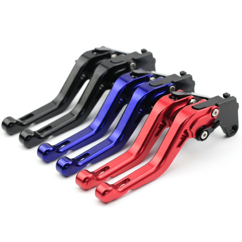 For Yamaha YZF-R3 R25 2014-2021 Short Clutch Brake Levers Blue CNC Adjustable