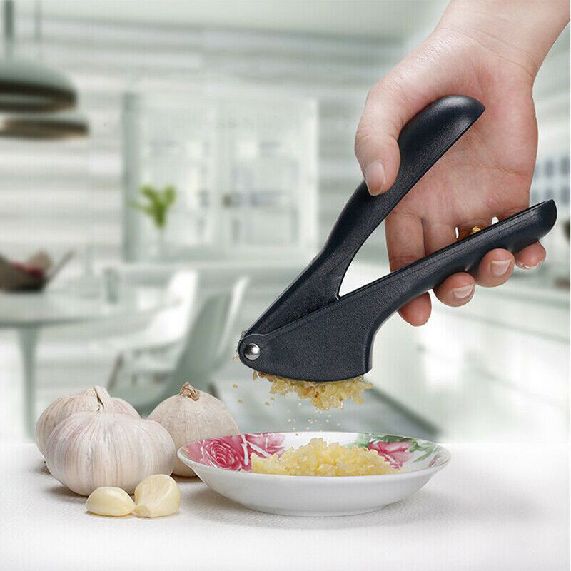Kitchen Tool Garlic Press Micer Cutter Portable Long Handle Easy Clean DicedBDA