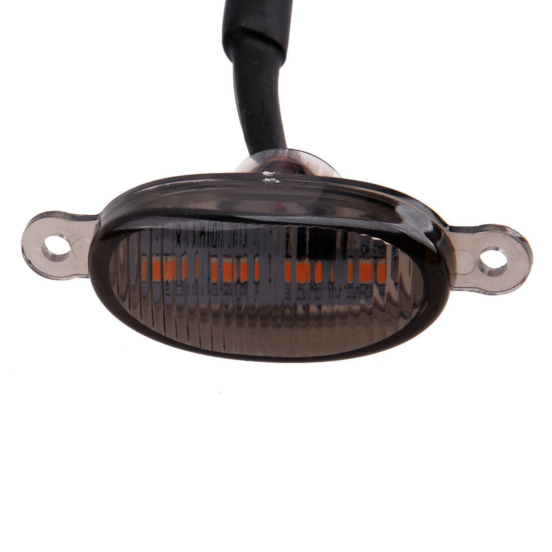 3pcs Amber Smoked LED Front Grille Grill Running Lights Fit for Ford F150 Raptor