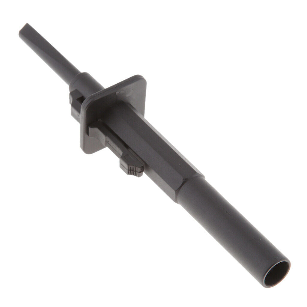 Fully Insulated Test Hook Testing Probe Clip for Oscilloscope/Multimeter, Black