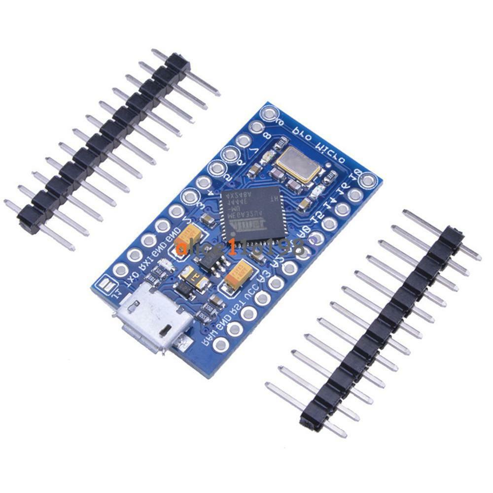 2Pcs Leonardo Pro Micro ATmega32U4 8MHz 3.3V Replace ATmega328 Pro Mini Arduino