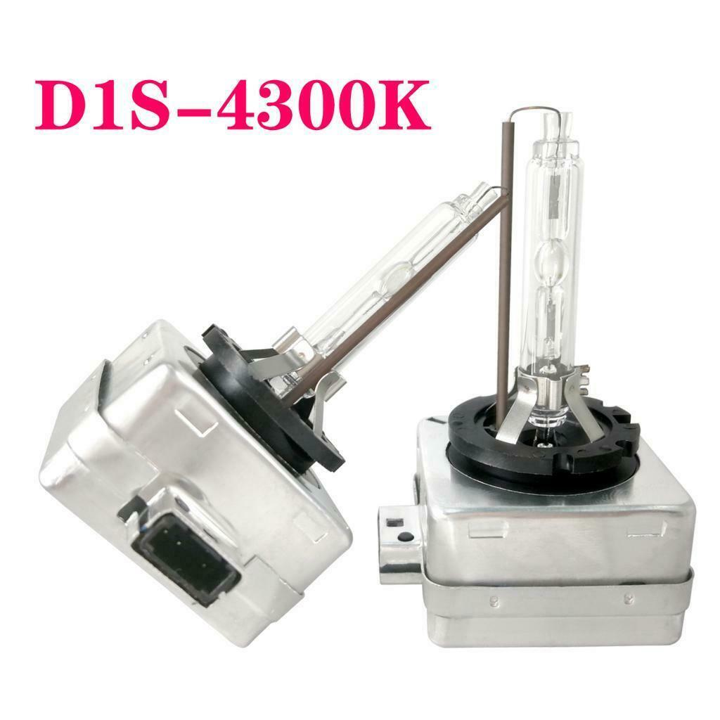 1Set D1S 4300K Brilliant Warm White HID Headlight Replacement Light Bulb