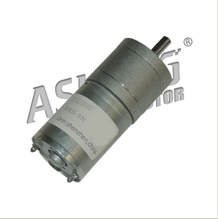 JGA25-370 DC 3V 681RPM High Torque Speed Reducing Cylinder DC Gear Motor