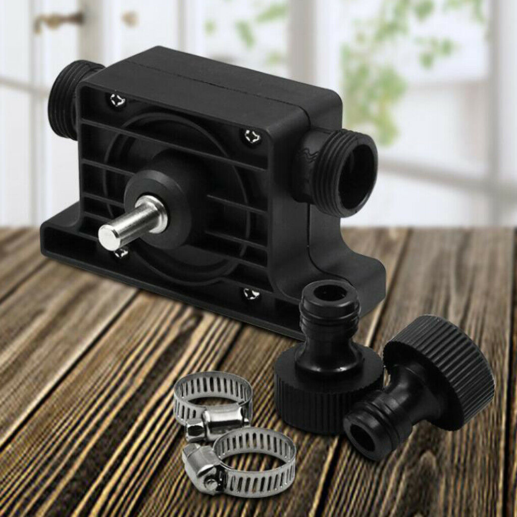 8mm Round Shank Plastic Water Drill Pump Micro Self-priming Pump Garden Supplies