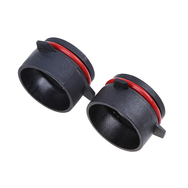 2x Install H7 HID Bulbs Adapters Holder Converters Universal Fit FordÂ BMW E39