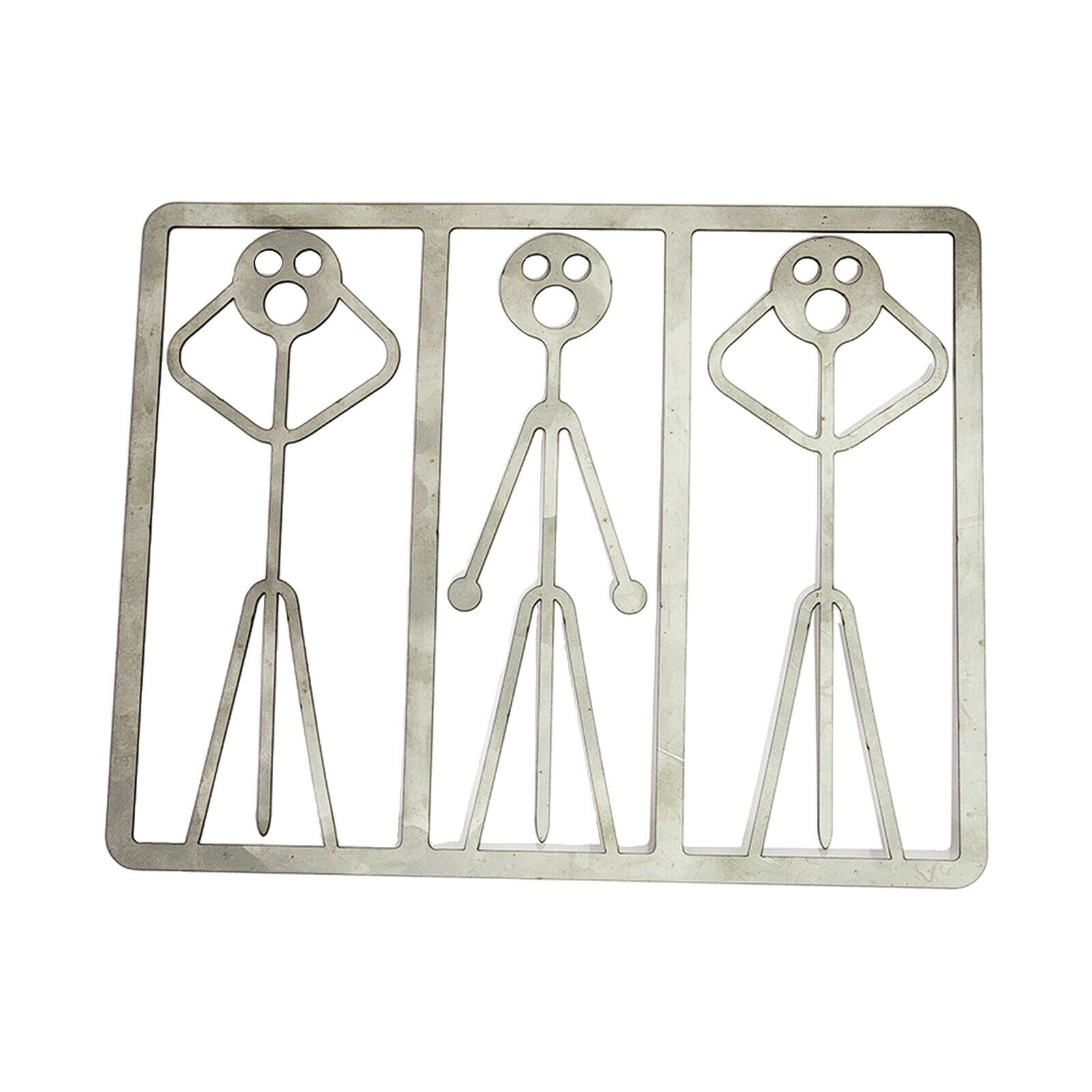 Sausages Stainless Steel Hot Dog Roaster Men Shaped Forks for Campfire