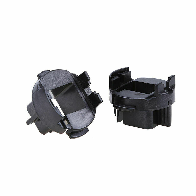 2PCS Car Bulb Base Holder H7 LED Headlight Adapter Retainer For Hyundai Elantra