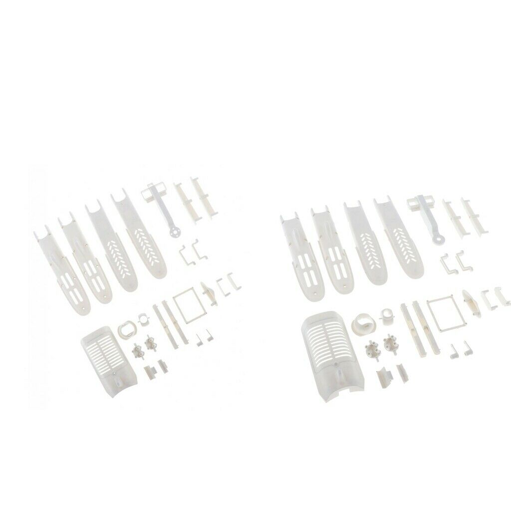 2 Set for WLtoys X450.0021 DIY Kit Motor Seat Receiver Cover Sets White
