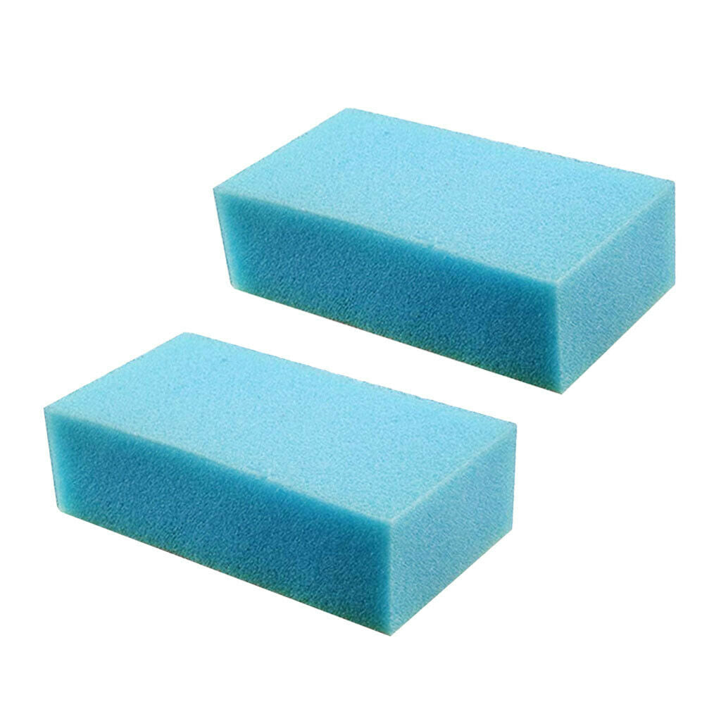 Lots 2 Reusable Soft Styling Cleaning Sponge For Hair Cutting Shaving House Blue