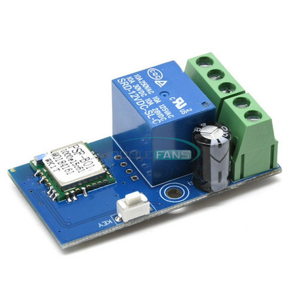 Wifi Relay Module Wireless Relay Switch Jog Mode Low Power DC 12V 5.2x2.8x2cm