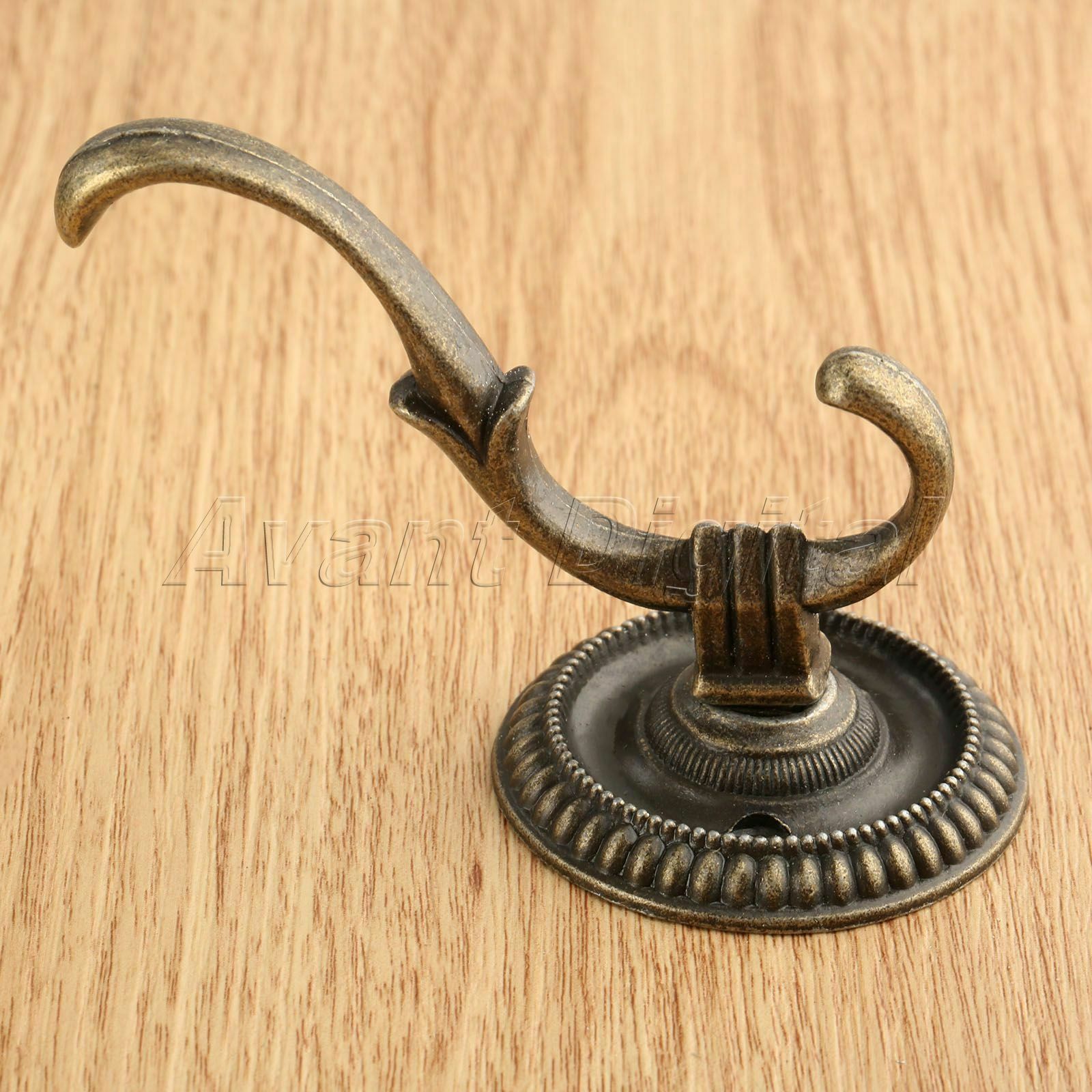 75*63*44mm Furniture Cloth Hat Hanging Hook Retro Bathroom Wall Door Hanger 1Pc