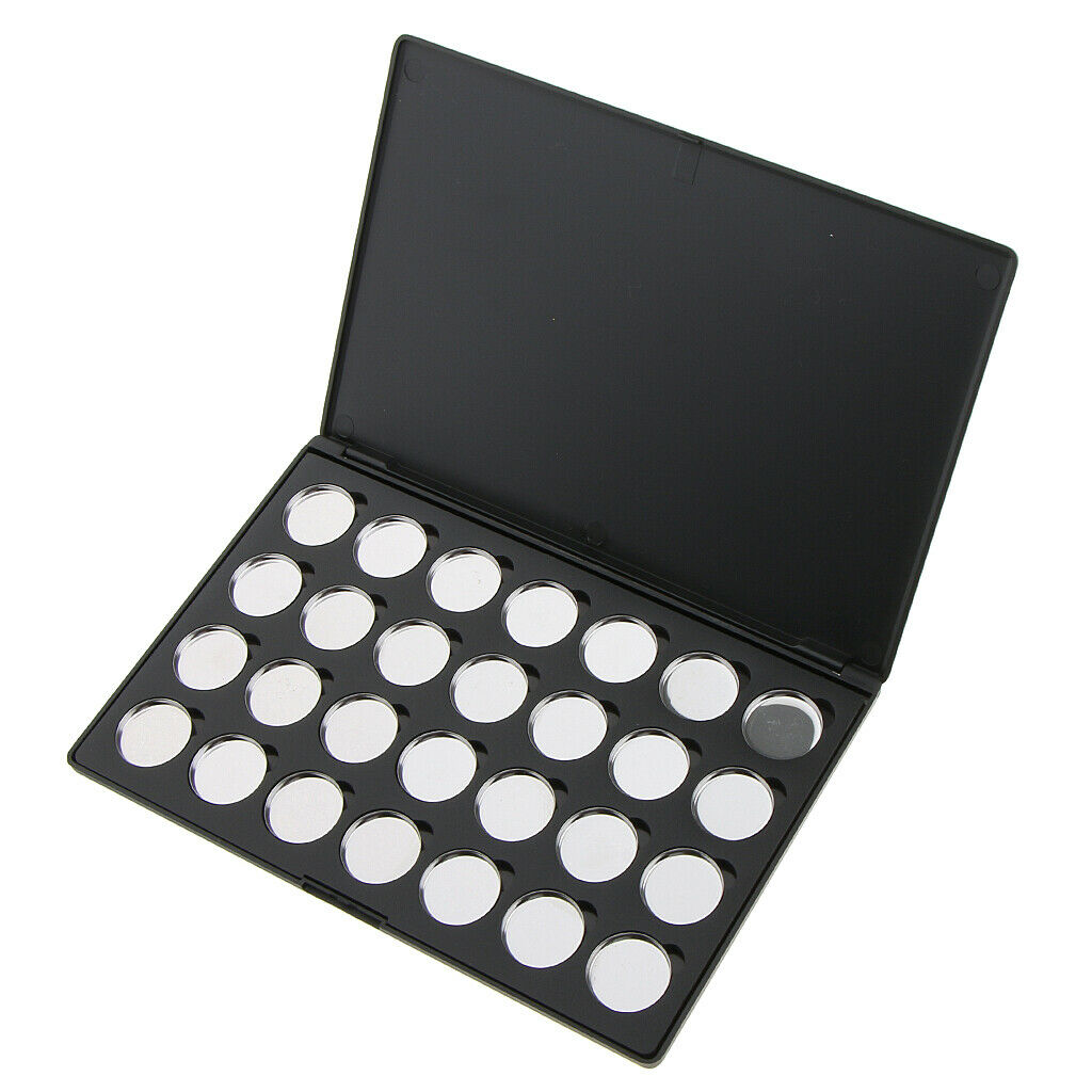 2pcs Eyeshadow Powder Blush Empty  Palette Box Makeup Case Container