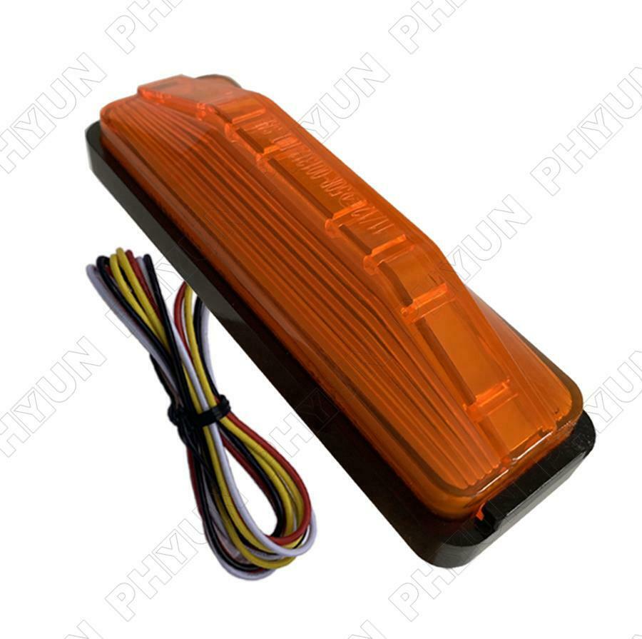 2Pcs Truck LED Lights Tail Brake Light Side Marker Signal Warning Lights Lamps