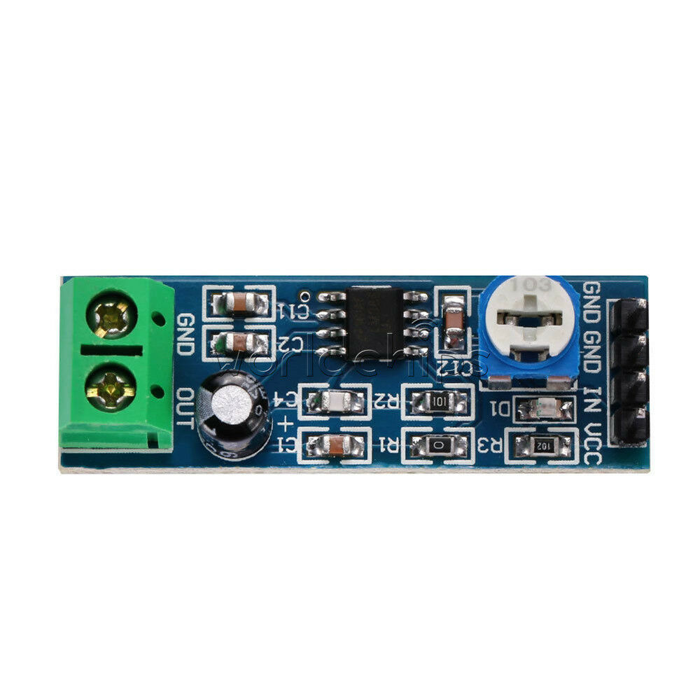 10pcs LM386 Audio Amplifier Module 200Times Input  Adjustable Resistance 5-12V