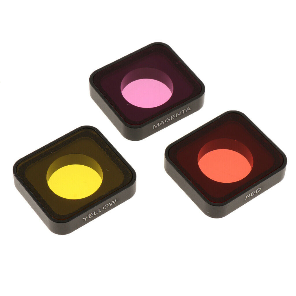 3in1 Waterproof UV Protector Filter Lens Replacement Repair Camera Lens Glass