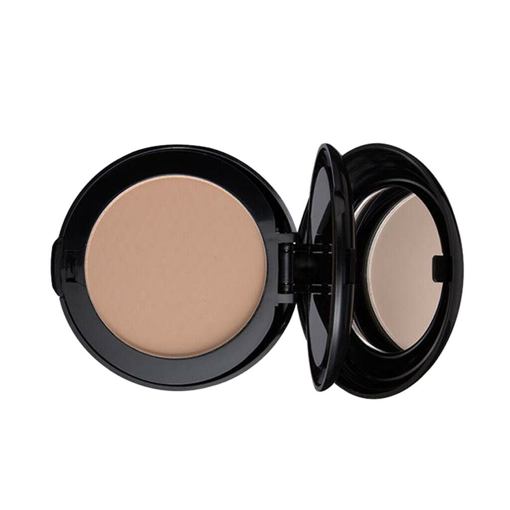 Face Oil-control Concealer Shading Highlight Pressed Powder With Mirror Skin