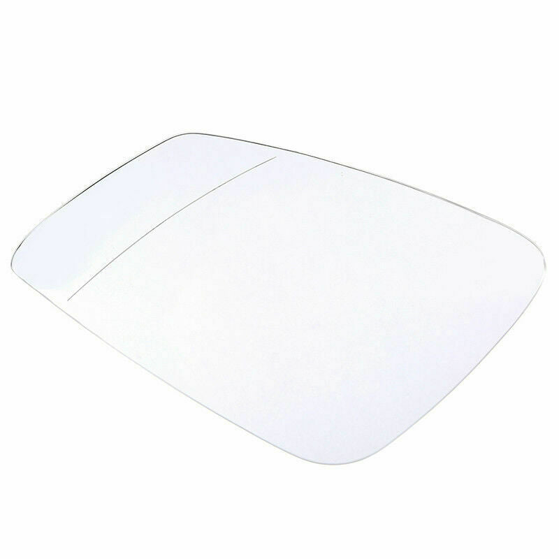 For BMW 5-Series E60 E61 LCI GT F07 Left Side Car Mirror Glass Heated White New