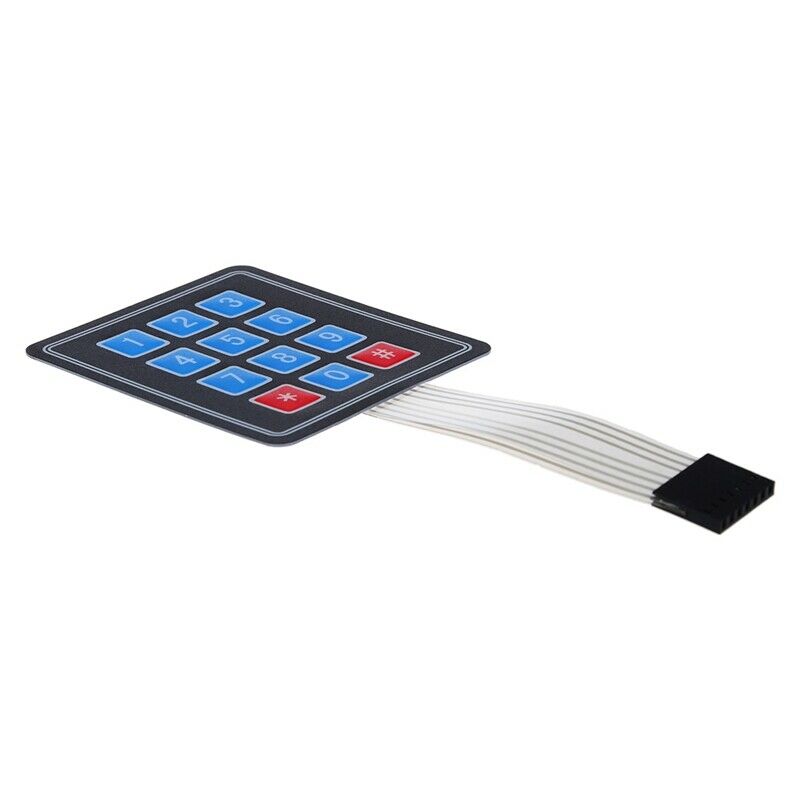 New 4 x3 12 Key Matrix Array Membrane Switch Keypad Keyboard For Arduino X5K8K8