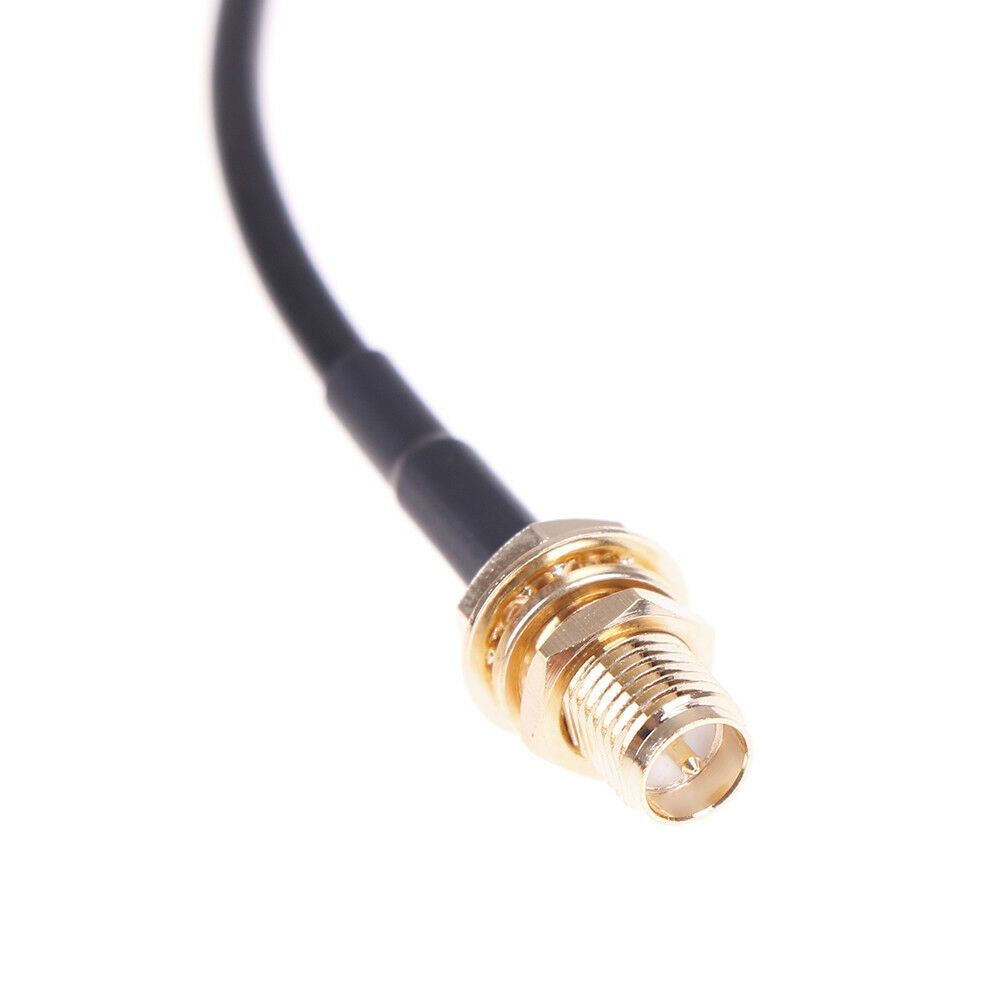 1PC 5m WiFi router antenna extension cable cord RG174 RP-SMA male to femalDEAU