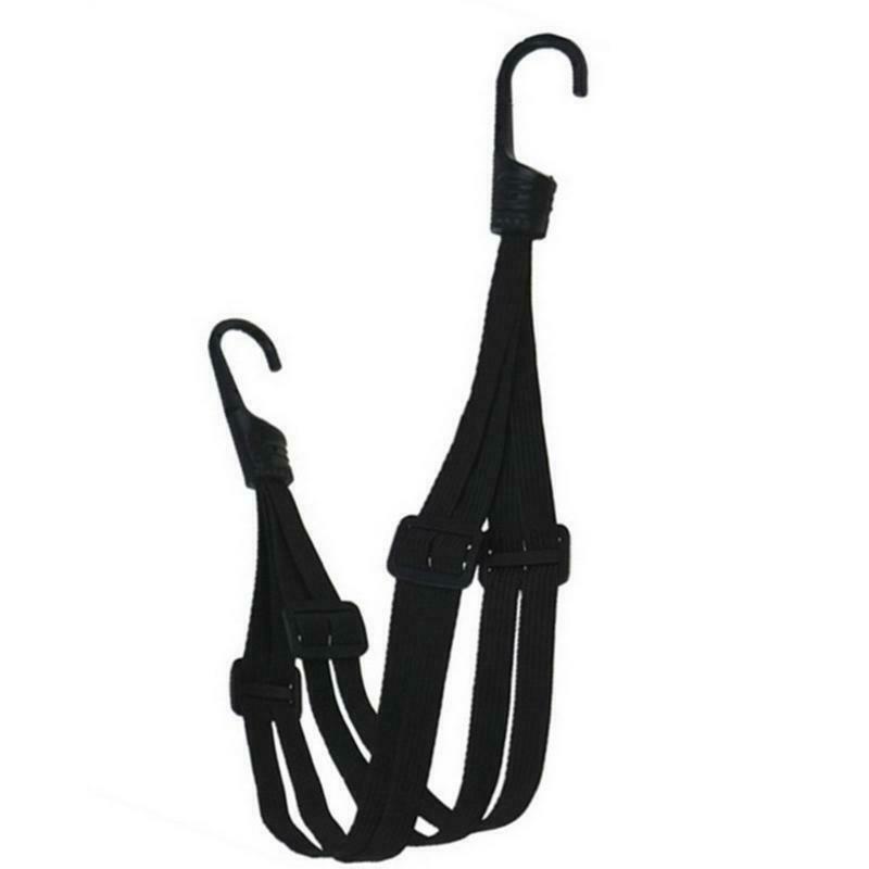 60cm Lengt Helmet Luggage Tied Rope Stacking Banding Elastic Cord with Hooks