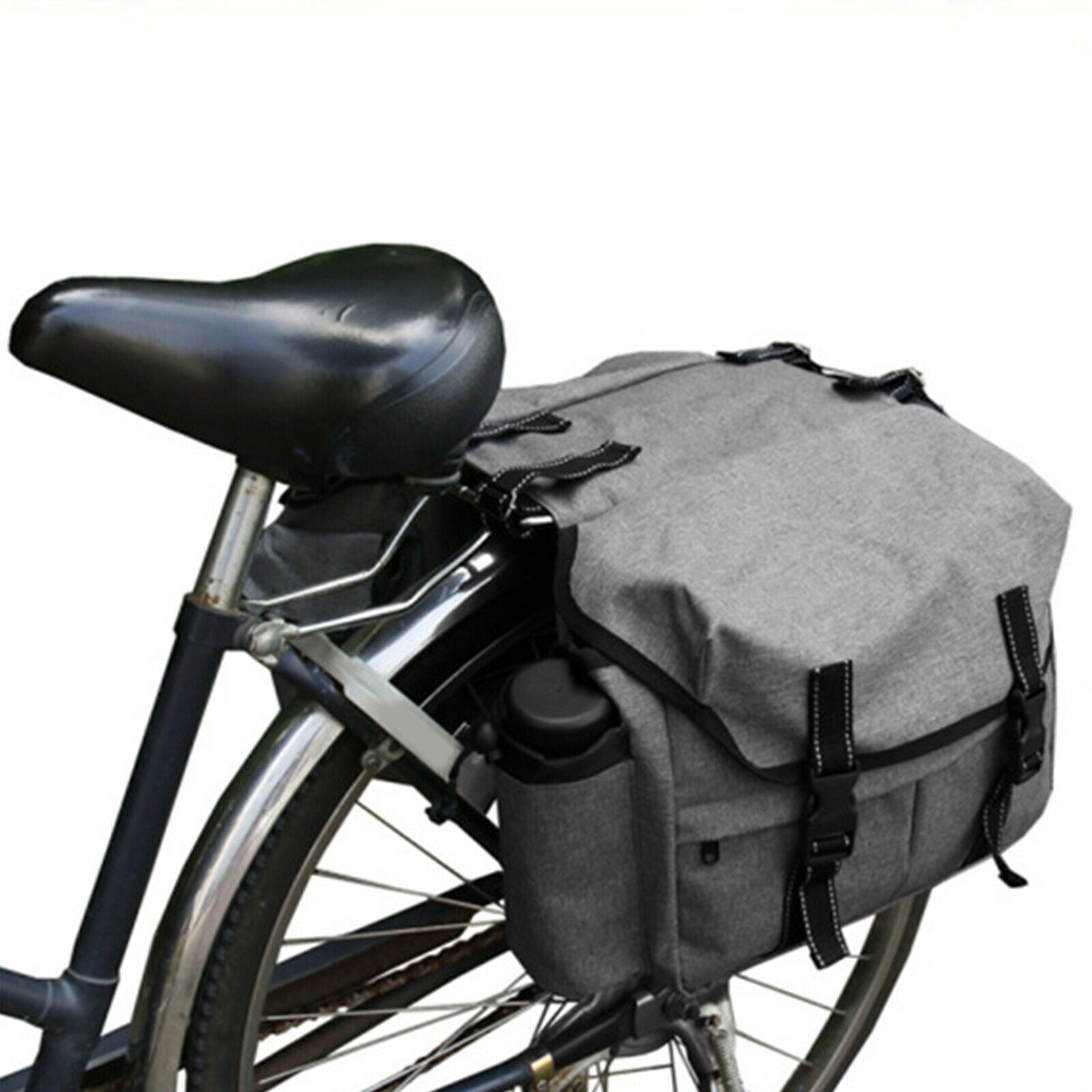 Bike Pannier Bag Rear Saddle Bag Trunk Bag Luggage Carrier Pack Cargo Bag