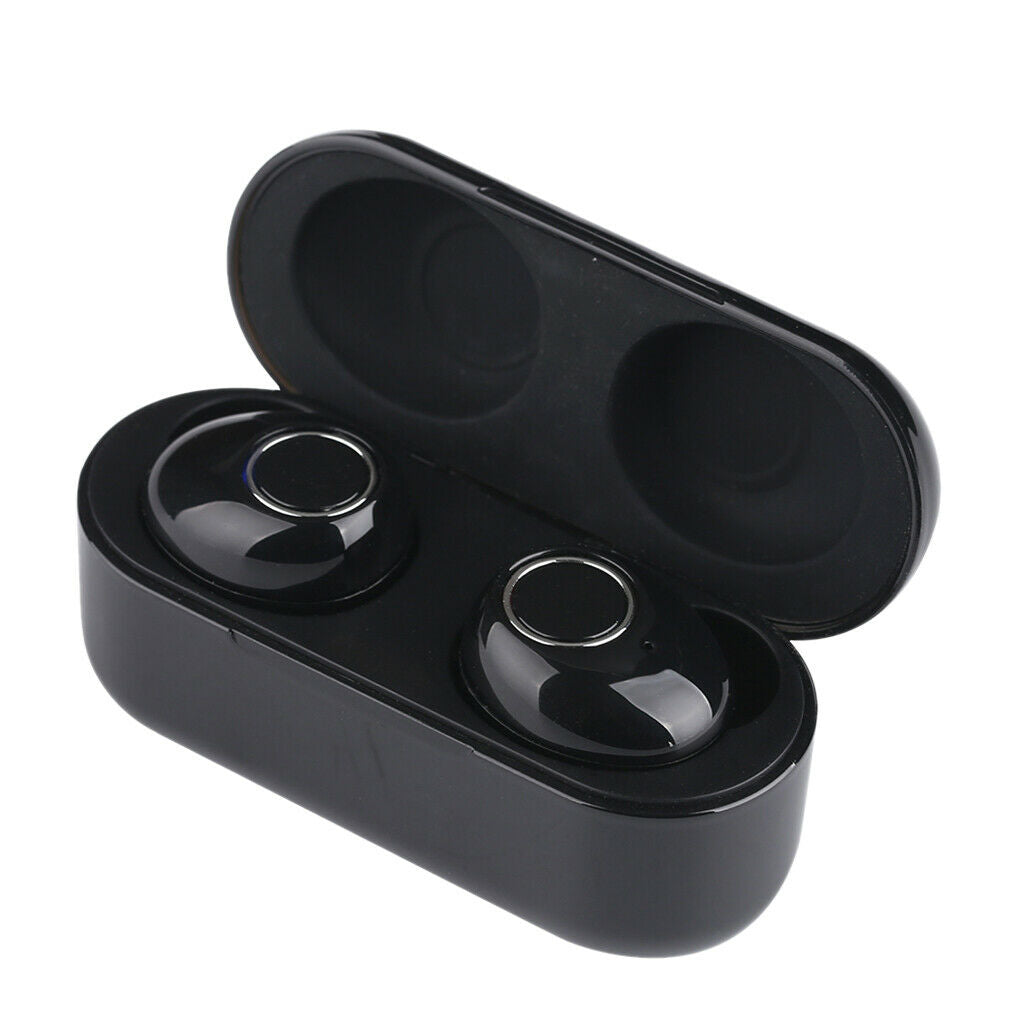 Wireless Sport Earbuds In-Ear Headsets Bluetooth 5.0 Hifi Stereo Black