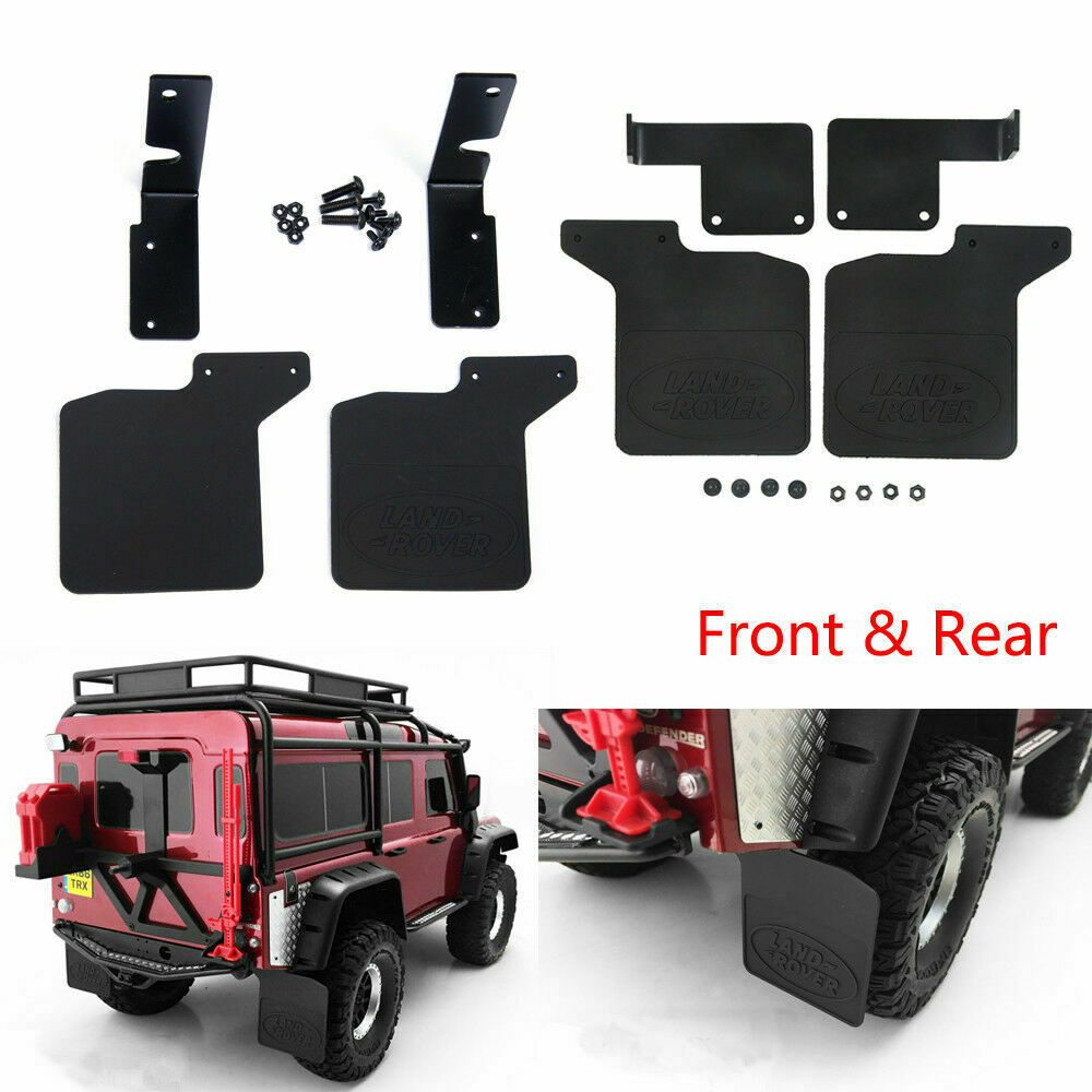 Front Rear Mud Rubber Mud Fender Guard Sets For TRAXXAS TRX-4 D110 Defender 1/10