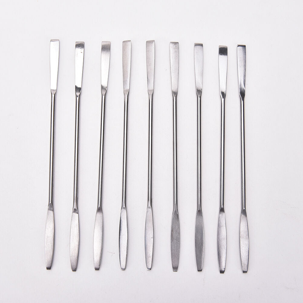 1Women Stainless Steel Nail Art Makeup Palette Spatula Tone Rods Tool Beauty.DD