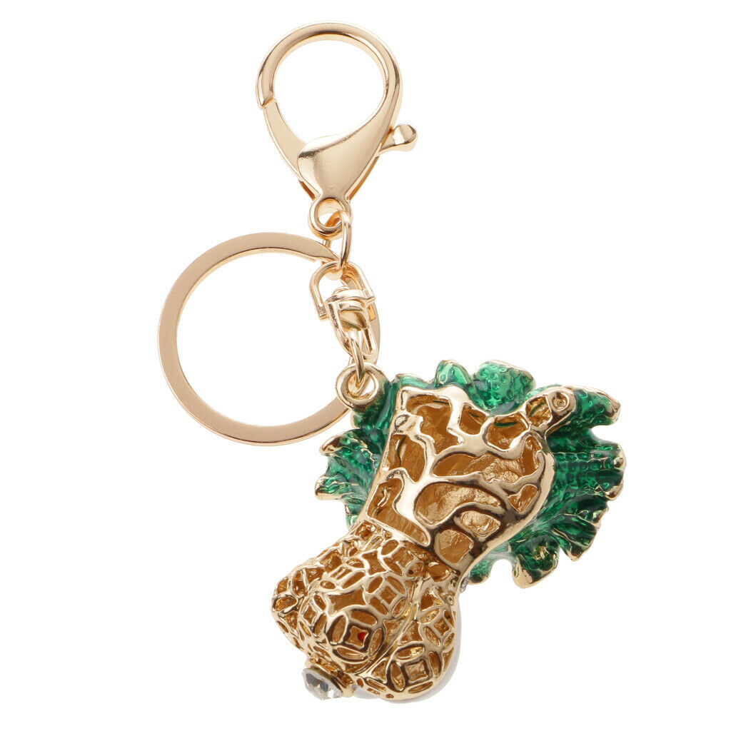 Keychain Pendant Charm, Fancy Keychain, Cabbage Pattern