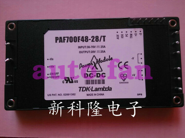 PAF700F48-28 / T Isolated Adjustable DC / DC Power Module 48V to 28V700W 25A