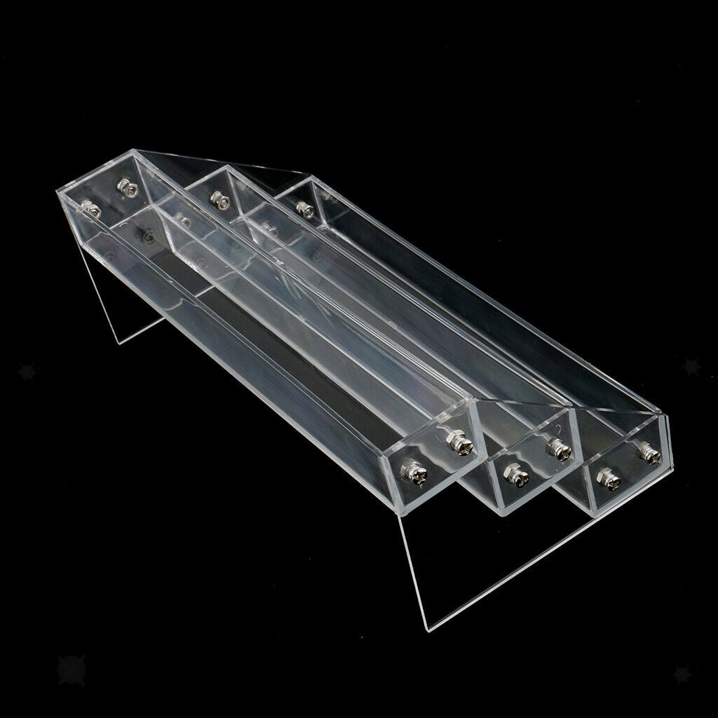 Acrylic 3 Tiers Tattoo Ink Nail Polish Display Stand Rack Organizer Holder